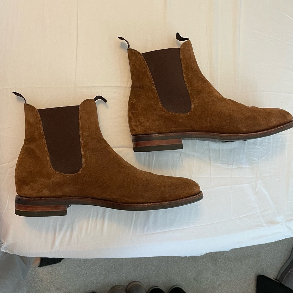 Meermin Brown Chelsea boots